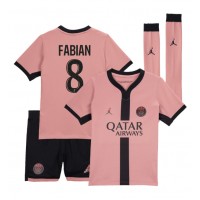 Maglie da calcio Paris Saint-Germain Fabian Ruiz #8 Terza Maglia Bambino 2024-25 Manica Corta (+ Pantaloni corti)